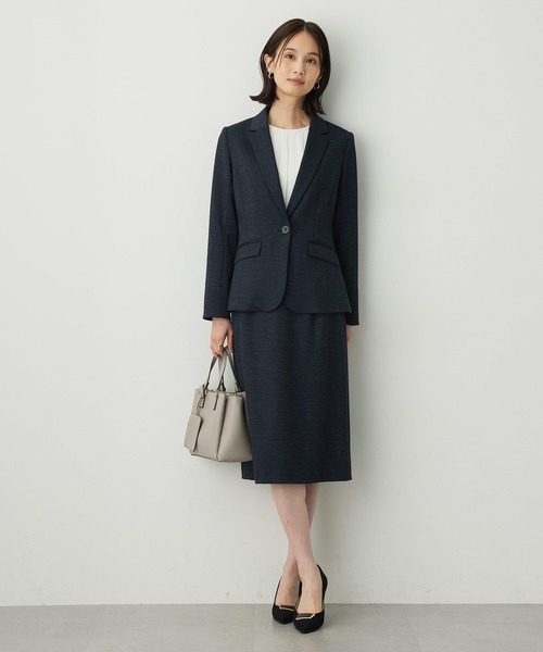 アルファブリック】ストレッチテーラードジャケット【セットアップ対応