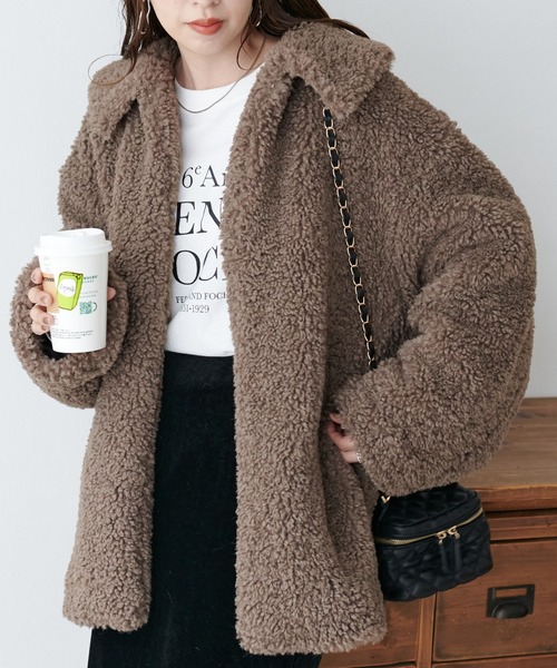 カーリーファーコート