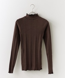 R.P.miller/ミラー Prib Turtle LS Tee ボーダー タートルネック カットソー