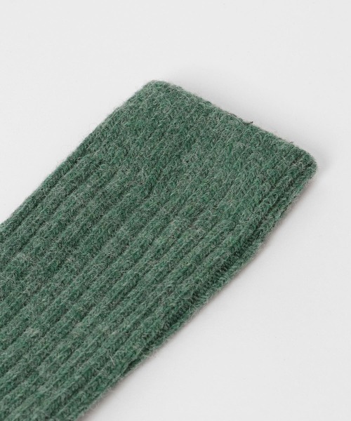 H FOOT WEAR（エイチフットウェア）の「H FOOTWEAR　リブソックス（ソックス/靴下・レディース・グレー/オフホワイト/オレンジ/グリーン・FREE）」の13枚目の写真