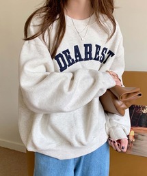 Girly Doll | ビッグシルエットロゴトレーナー(スウェット)