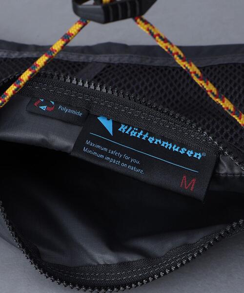 koti BEAUTY&YOUTH(コティ ビューティアンドユース)の「<Klattermusen>ALGIR ACCESSORY BAG M/ポーチ(ショルダーバッグ・メンズ・ライトグレー/ブラック・FREE)」の6枚目の写真