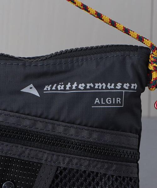 koti BEAUTY&YOUTH(コティ ビューティアンドユース)の「<Klattermusen>ALGIR ACCESSORY BAG M/ポーチ(ショルダーバッグ・メンズ・ライトグレー/ブラック・FREE)」の11枚目の写真