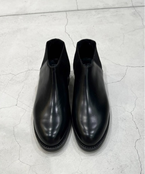 BEAUTIFUL SHOES(ビューティフルシューズ)の「【BEAUTIFUL SHOES / ビューティフルシューズ】MIDDLECUTSIDEGORE / ミドルカットサイドゴア(ドレスシューズ・レディース・ブラック・23.5/24.5/24)」の2枚目の写真