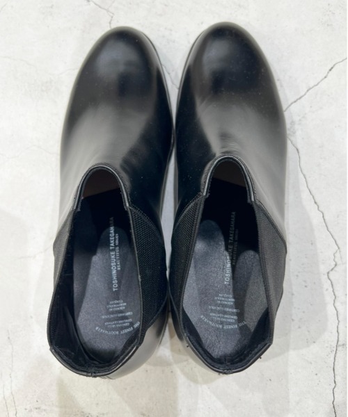 BEAUTIFUL SHOES(ビューティフルシューズ)の「【BEAUTIFUL SHOES / ビューティフルシューズ】MIDDLECUTSIDEGORE / ミドルカットサイドゴア(ドレスシューズ・レディース・ブラック・23.5/24.5/24)」の5枚目の写真