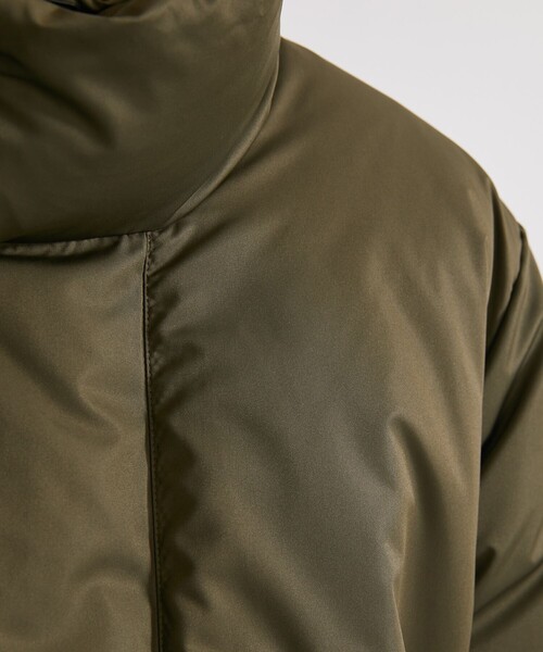 UNITED TOKYO（ユナイテッドトウキョウ）の「耐久撥水スタンドダウンコート（ダウンジャケット/コート・メンズ・ブラック/カーキ・1/2）」の10枚目の写真