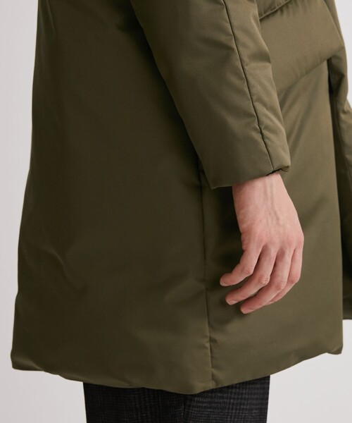 UNITED TOKYO（ユナイテッドトウキョウ）の「耐久撥水スタンドダウンコート（ダウンジャケット/コート・メンズ・ブラック/カーキ・1/2）」の14枚目の写真