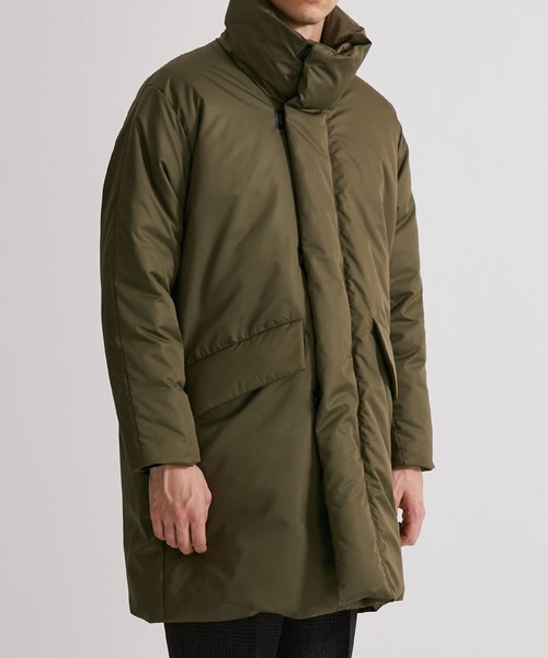 UNITED TOKYO（ユナイテッドトウキョウ）の「耐久撥水スタンドダウンコート（ダウンジャケット/コート・メンズ・ブラック/カーキ・1/2）」の22枚目の写真