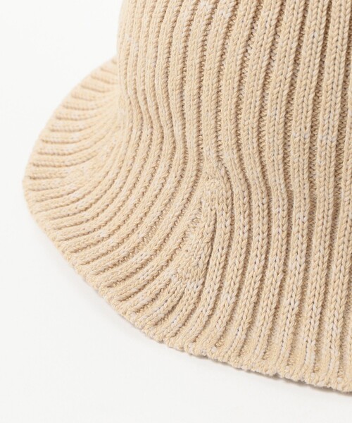 Ray BEAMS（レイビームス）の「Ray BEAMS / コットン リブ バケット ハット（ハット・レディース・ブラック/ホワイト/ピンク/ベージュ・ONE SIZE）」の14枚目の写真