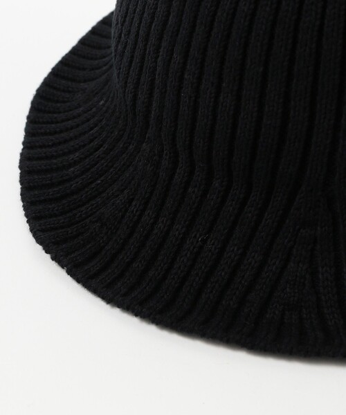 Ray BEAMS（レイビームス）の「Ray BEAMS / コットン リブ バケット ハット（ハット・レディース・ブラック/ホワイト/ピンク/ベージュ・ONE SIZE）」の21枚目の写真