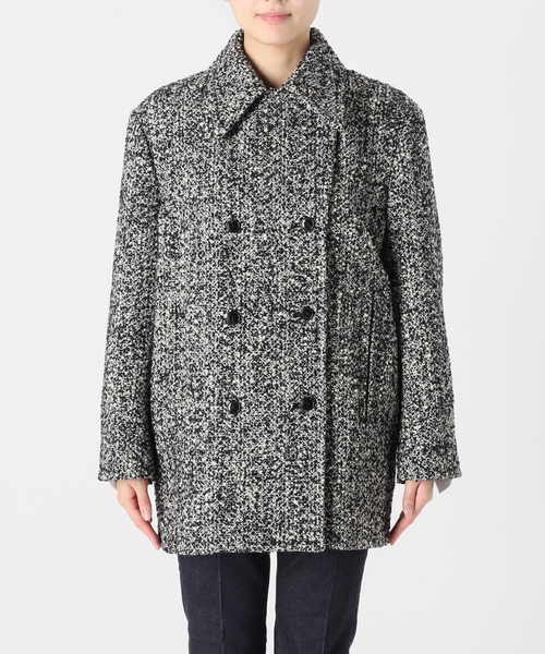 IENA LA BOUCLE（イエナラブークル）の「IENA LA BOUCLE CREVACUORE Pコート（ピーコート・レディース・ブラック・FREE）」の19枚目の写真