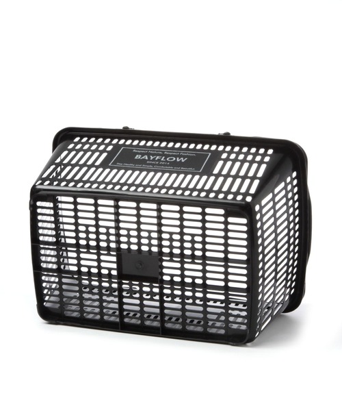 BAYFLOW(ベイフロー)の「BFレジカゴ3(インテリア雑貨・レディース・グレー/ブラック/ネイビー/オレンジ・0)」の9枚目の写真