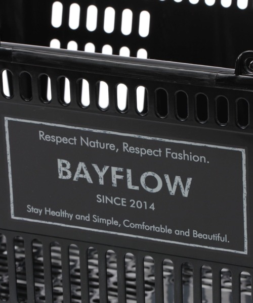 BAYFLOW(ベイフロー)の「BFレジカゴ3(インテリア雑貨・レディース・グレー/ブラック/ネイビー/オレンジ・0)」の15枚目の写真