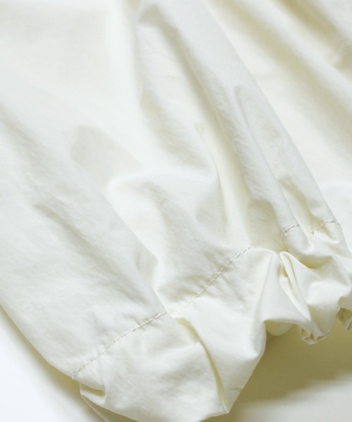 LAVEANGE（ラビアンジェ）の「[洗える]ドロストライトブルゾン（ブルゾン・レディース・アイボリー/カーキ/ブラック・M/LL/3L/4L）」の11枚目の写真