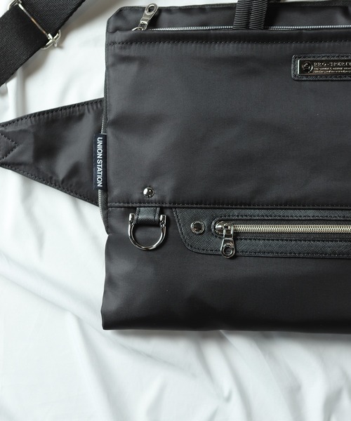 UNION STATION（ユニオンステーション）の「【PRO-SPERITY/プロスペリティ】別注7wayバッグ（ショルダーバッグ・メンズ・ブラック/ネイビー・FREE）」の19枚目の写真