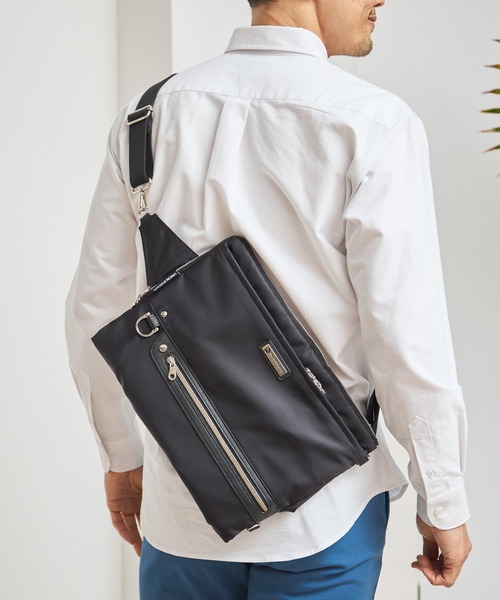 UNION STATION（ユニオンステーション）の「【PRO-SPERITY/プロスペリティ】別注7wayバッグ（ショルダーバッグ・メンズ・ブラック/ネイビー・FREE）」の5枚目の写真