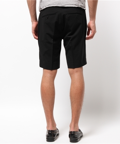 STUDIOUS(ステュディオス)の「T/Rストレッチショートパンツ MADE IN JAPAN(スラックス・メンズ・ブラック/グレー/ネイビー・1/3/2)」の6枚目の写真