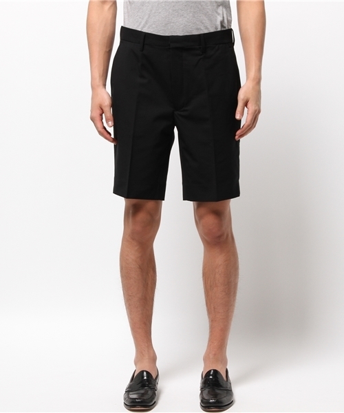 STUDIOUS(ステュディオス)の「T/Rストレッチショートパンツ MADE IN JAPAN(スラックス・メンズ・ブラック/グレー/ネイビー・1/3/2)」の7枚目の写真