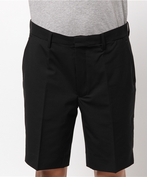 STUDIOUS(ステュディオス)の「T/Rストレッチショートパンツ MADE IN JAPAN(スラックス・メンズ・ブラック/グレー/ネイビー・1/3/2)」の8枚目の写真