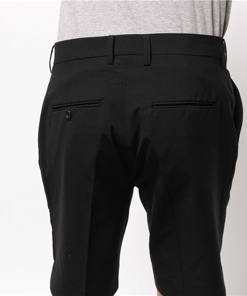 STUDIOUS(ステュディオス)の「T/Rストレッチショートパンツ MADE IN JAPAN(スラックス・メンズ・ブラック/グレー/ネイビー・1/3/2)」の9枚目の写真