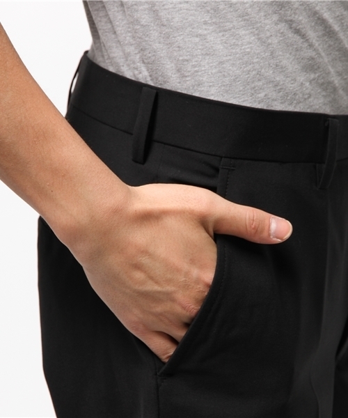 STUDIOUS(ステュディオス)の「T/Rストレッチショートパンツ MADE IN JAPAN(スラックス・メンズ・ブラック/グレー/ネイビー・1/3/2)」の10枚目の写真