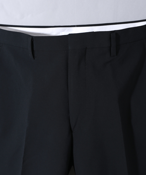 STUDIOUS(ステュディオス)の「T/Rストレッチショートパンツ MADE IN JAPAN(スラックス・メンズ・ブラック/グレー/ネイビー・1/3/2)」の18枚目の写真