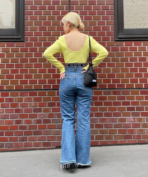 CIAOPANIC(チャオパニック)の「【GEM】カラーナイロン巾着バッグ(ハンドバッグ・レディース・ブルー/ブラック/ピンク/ベージュ・FREE)」の8枚目の写真