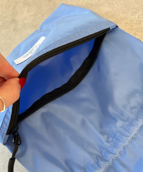 CIAOPANIC(チャオパニック)の「【GEM】カラーナイロン巾着バッグ(ハンドバッグ・レディース・ブルー/ブラック/ピンク/ベージュ・FREE)」の17枚目の写真