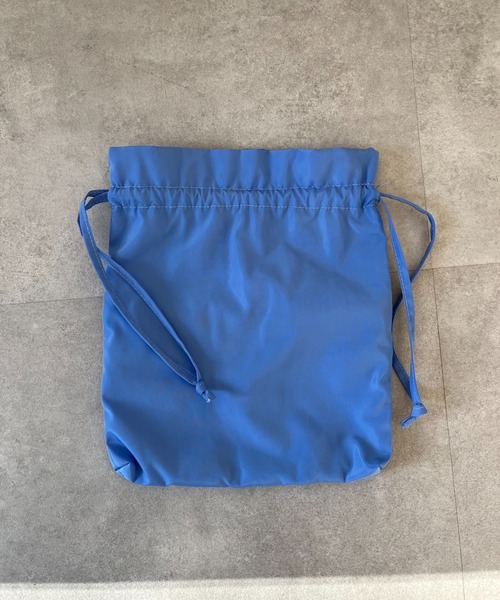 CIAOPANIC(チャオパニック)の「【GEM】カラーナイロン巾着バッグ(ハンドバッグ・レディース・ブルー/ブラック/ピンク/ベージュ・FREE)」の15枚目の写真