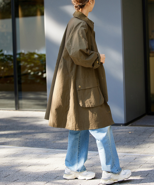 FRAMeWORK別注 Barbour セール】【BARBOUR/バブアー】別注OVERSIZED BEAUFORT cotton