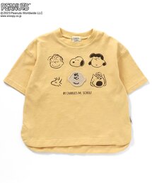 PEANUTS | PEANUTSコラボ アップリケ刺繍半袖Tシャツ(Tシャツ/カットソー)