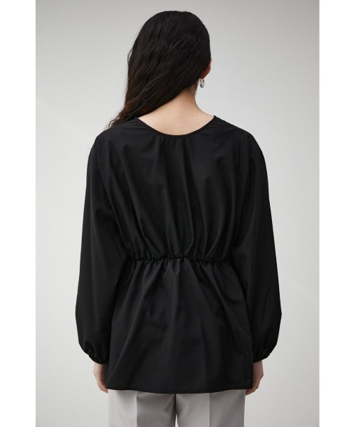 AZUL by moussy(アズールバイマウジー)の「2WAY BALLOON SLEEVE PEPLUM BL/2WAYバルーンスリーブペプラムブラウス(シャツ/ブラウス・レディース・オフホワイト/ブラック/ライトグリーン・SMALL/MEDIUM)」の20枚目の写真
