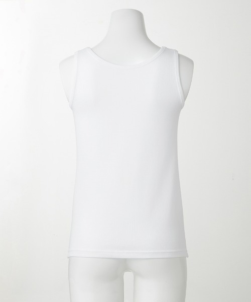 こどもグンゼ（コドモグンゼ）の「こどもグンゼ 男の子 ランニング 抗菌防臭 部屋干し対応 2枚組 綿100％（インナーウェア/肌着・キッズ・ブラック/ホワイト・160/120/150/100/130/140/110/170）」の6枚目の写真