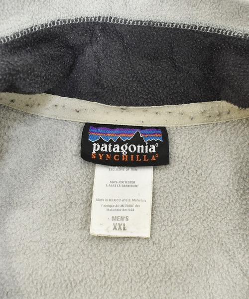 patagonia（パタゴニア）の「【ヴィンテージ古着】90's Patagonia / パタゴニア シンチラ ハーフジップ フリースジャケット（その他トップス・メンズ・グレー・XX-LARGE）」の12枚目の写真