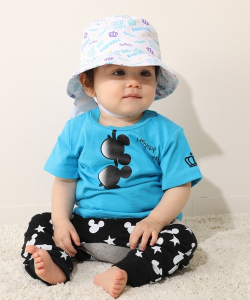 Disney(ディズニー)の「ディズニー 総柄モンキーパンツ 7920B(その他パンツ・キッズ・スカイブルー系1/ブラック・80cm/90cm)」の9枚目の写真