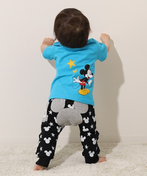 Disney(ディズニー)の「ディズニー 総柄モンキーパンツ 7920B(その他パンツ・キッズ・スカイブルー系1/ブラック・80cm/90cm)」の5枚目の写真