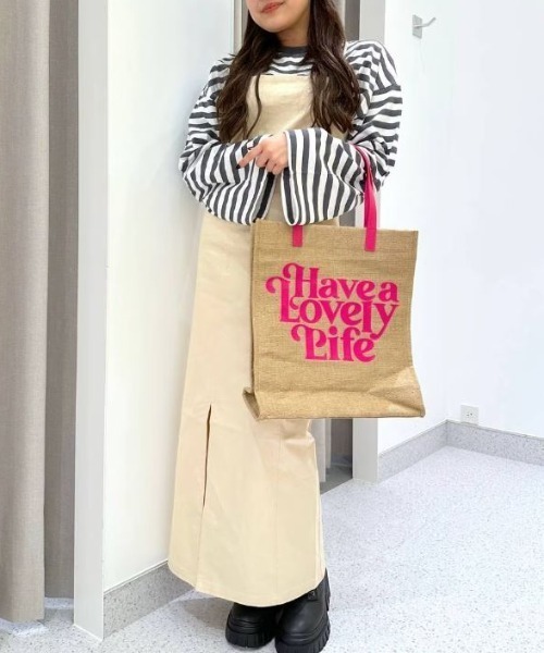 FOREVER 21(フォーエバー トゥエンティーワン)の「【MODE】ボーダービッグTシャツ(Tシャツ/カットソー・レディース・チャコールグレー/レッド/パープル系その他・FREE)」の21枚目の写真