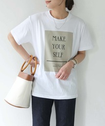 HER CLOSET | 【shemoshelly】WEB限定MAKE YOUR SELF ロゴTシャツ(Tシャツ/カットソー)