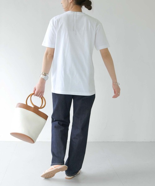 HER CLOSET（ハークローゼット）の「【shemoshelly】WEB限定MAKE YOUR SELF ロゴTシャツ（Tシャツ/カットソー・レディース・ホワイト/ホワイト系その他・S/M/L）」の7枚目の写真