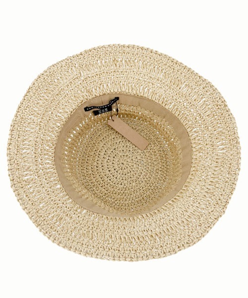 polcadot（ポルカドット）の「WILLOW BUCKET/ペーパーレース編みバケットハット（ハット・レディース・ナチュラル/ブラック/グレー/キャメル・FREE）」の17枚目の写真