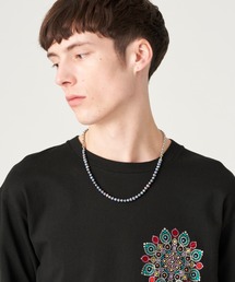 LOVELESS（ラブレス）の「【UNISEX】メタリックパールチェーンコンビ ネックレス（ネックレス）」