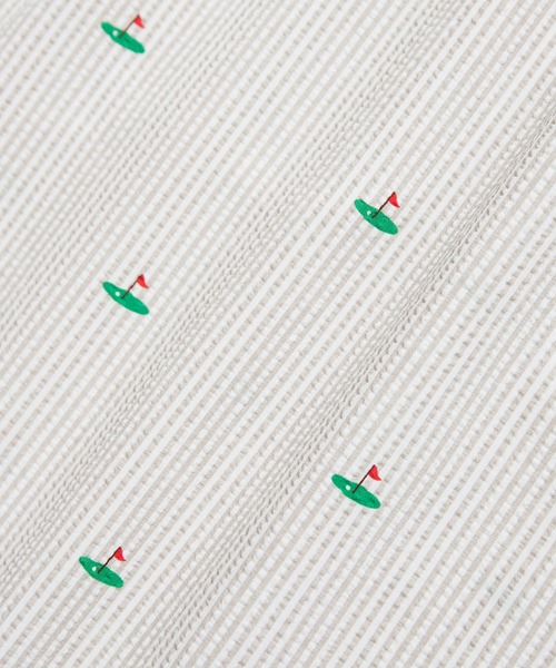 セール】【セットアップ対応】シアサッカー柄ハイウエストタイト