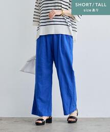 green label relaxing | ［size SHORT/TALLあり］BREEZE LINEN ブリーズリネン ワイド パンツ(その他パンツ)