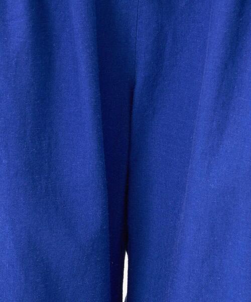 green label relaxing（グリーンレーベルリラクシング）の「［size SHORT/TALLあり］BREEZE LINEN ブリーズリネン ワイド パンツ（その他パンツ・レディース・ブラック/その他1/ロイヤルブルー/ライラック/その他2/ベージュ・SHORT/34/36/38/40/42/44/TALL）」の19枚目の写真