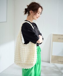 OPAQUE.CLIP | 【A4収納可】ポップコーンワンショルダーバッグ(ショルダーバッグ)