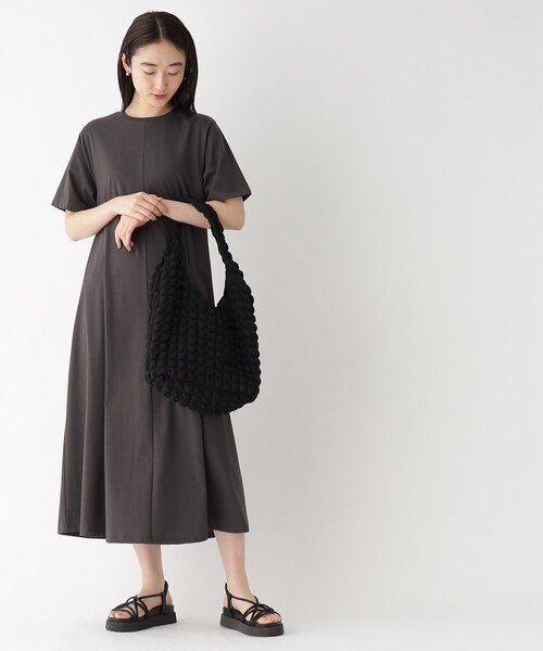 OPAQUE.CLIP（オペークドットクリップ）の「◆ポップコーンワンショルダーバッグ【A4収納可/軽量】（ショルダーバッグ・レディース・ブラック/イエロー/オフホワイト・00）」の20枚目の写真