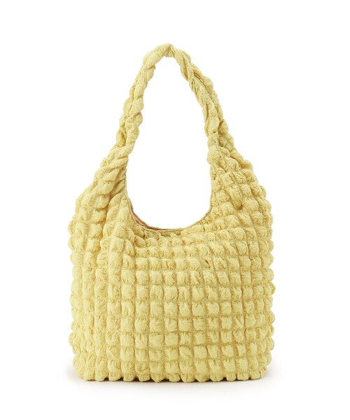 OPAQUE.CLIP（オペークドットクリップ）の「◆ポップコーンワンショルダーバッグ【A4収納可/軽量】（ショルダーバッグ・レディース・ブラック/イエロー/オフホワイト・00）」の21枚目の写真