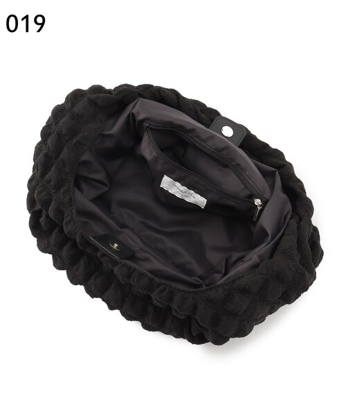 OPAQUE.CLIP（オペークドットクリップ）の「◆ポップコーンワンショルダーバッグ【A4収納可/軽量】（ショルダーバッグ・レディース・ブラック/イエロー/オフホワイト・00）」の15枚目の写真