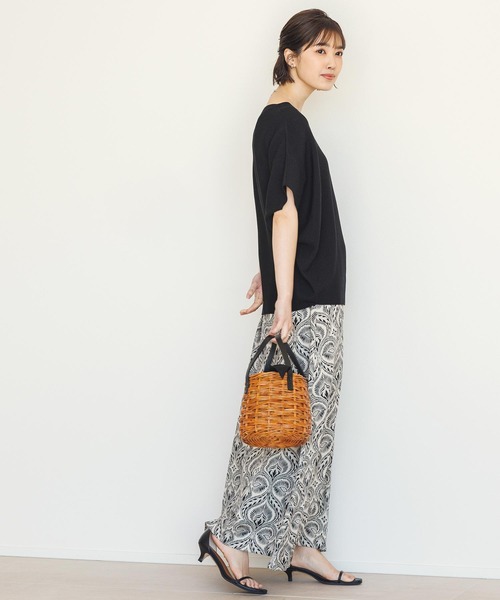 Gready Brilliant（グレディブリリアン）の「カゴバケットバッグ（かごバッグ・レディース・ベージュ・FREE）」の5枚目の写真