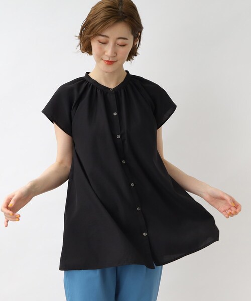 grove（グローブ）の「◇軽やかな素材の涼しげチュニック